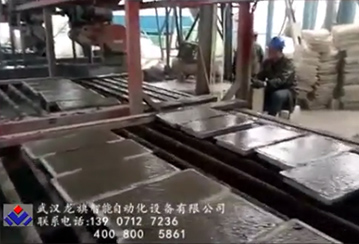水泥預制件設備生產演示